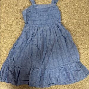 Cat & Jack Denim Blue Kids Dress